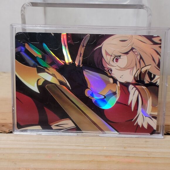 Solo Leveling Acrylic Card w/ Holographic Effect Layers - Cha Hae-In - NEW - Picture 1 of 4